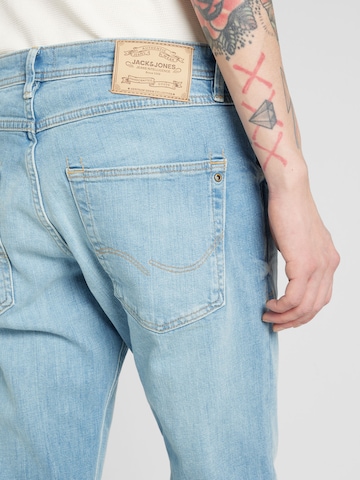 JACK & JONES Slimfit Jeans 'GLENN WARD' in Blauw