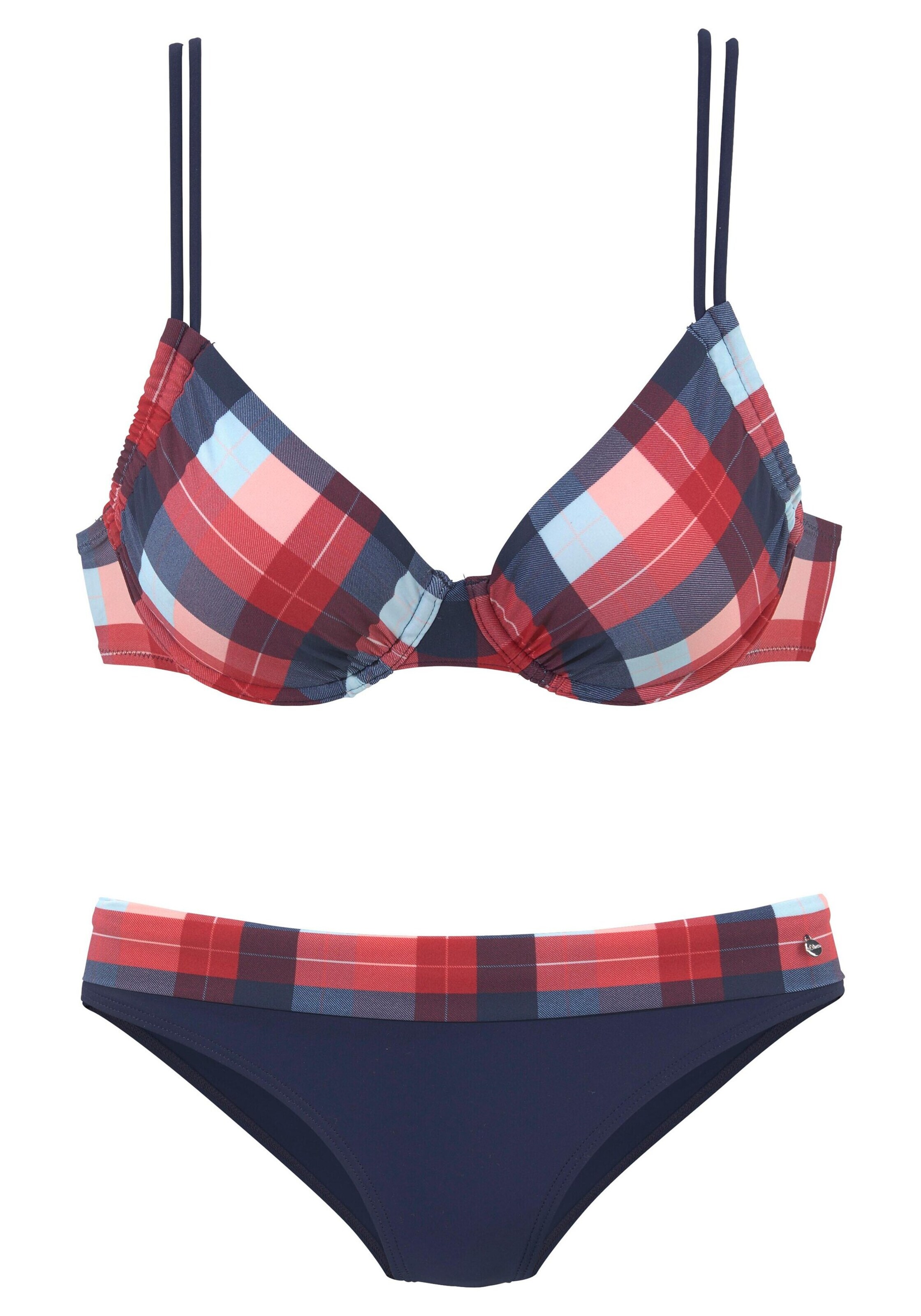 s.Oliver T-Shirt Bikini in Blau: Vorderseite