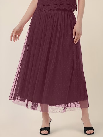 APART Skirt in Red: front