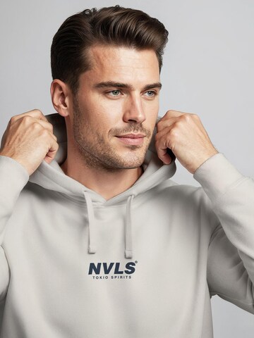 Neverless Sweatshirt 'Tokyo Wave'‌‌‌‌‌ in Beige