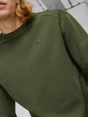 PUMA Спортивный свитшот в Зеленый