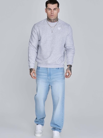 SikSilk Sweatshirt 'Essentials Sweater' in Grey