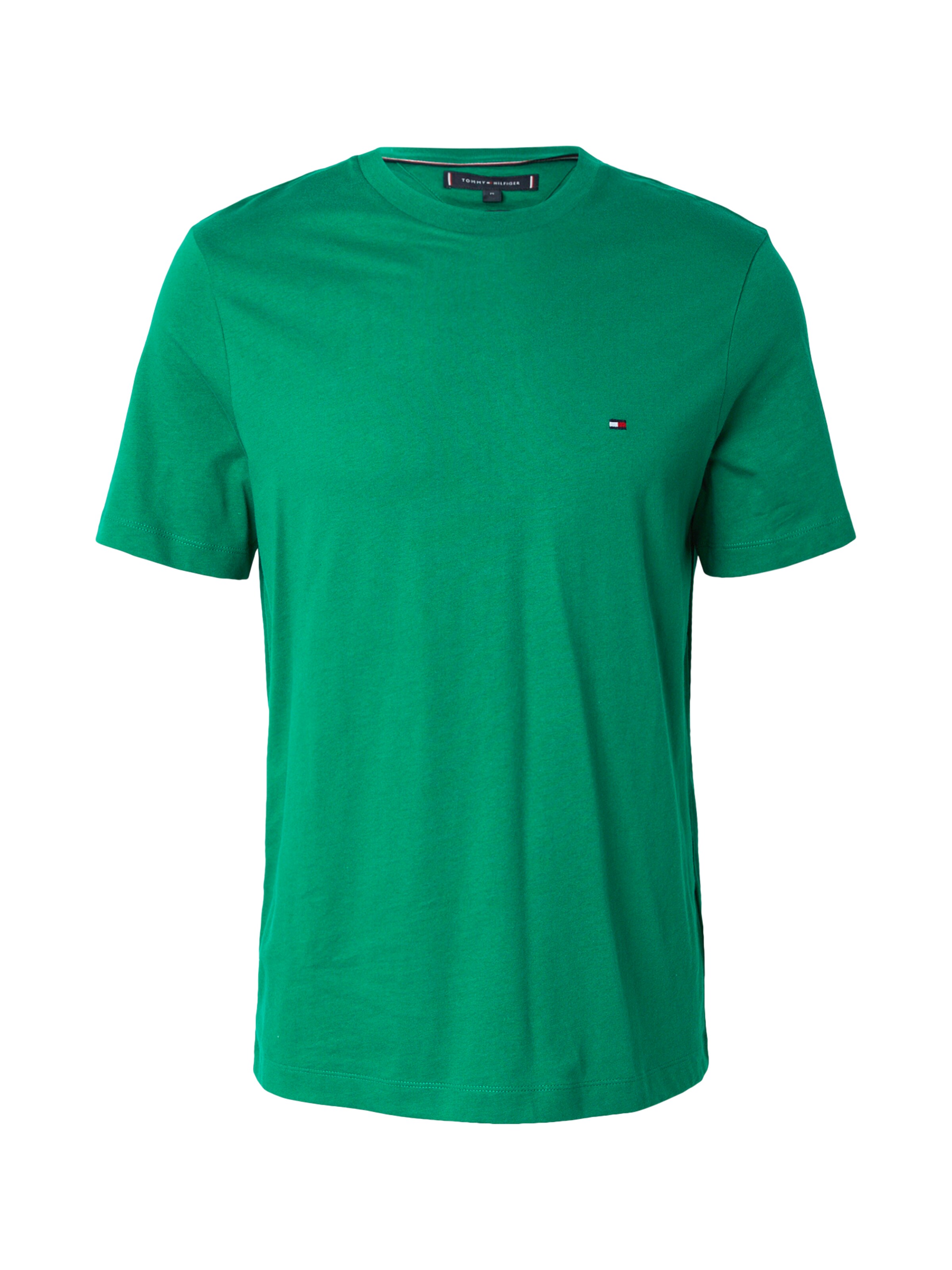 Maglietta 'ESS SEASONAL' di TOMMY HILFIGER in verde: frontale