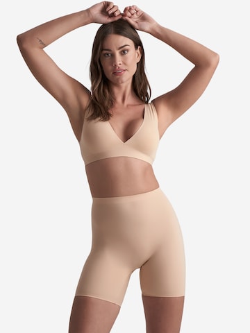Bye Bra - Top moldeador en beige: frente