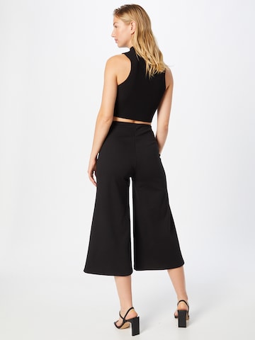 Sisley Zvonové kalhoty Kalhoty – černá