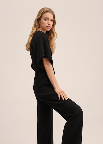 MANGO Jumpsuit 'Garden' in Schwarz