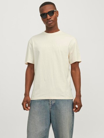 JACK & JONES Shirt 'JORFrederiksberg' in White: front