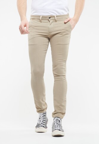 Le Temps Des Cerises Regular Chinohose 'JOGG' in Beige: predná strana