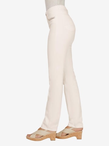 regular Jeans di Linea Tesini by heine in beige