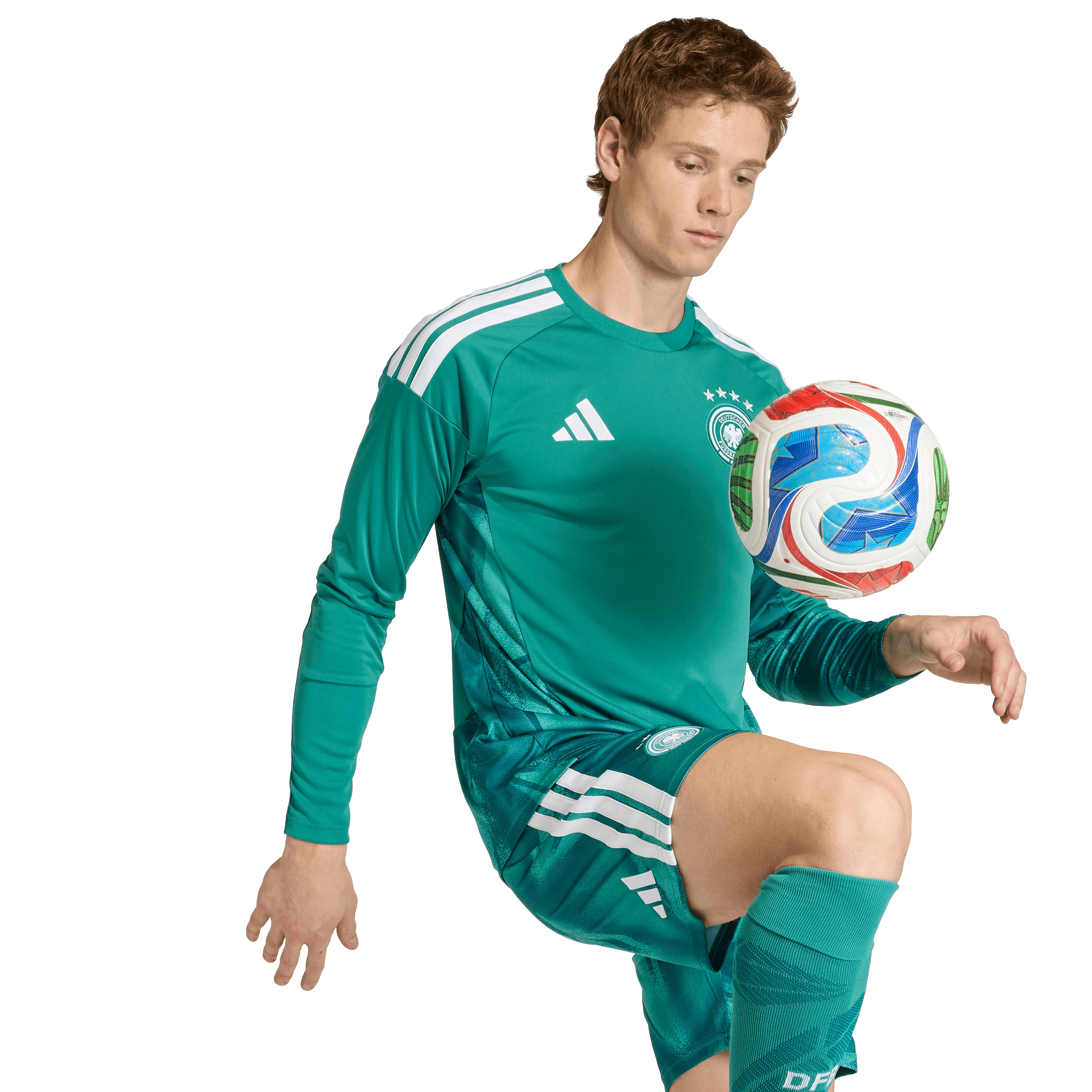 ADIDAS PERFORMANCE Jersey 'DFB H GK' in Green