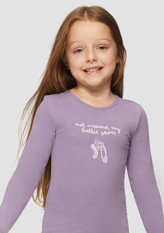 T-Shirt s.Oliver en violet