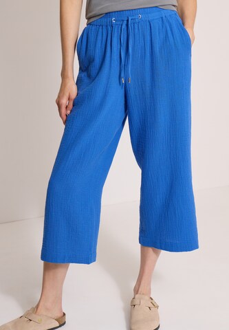 CECIL Wide Leg Hose in Blau: Vorderseite