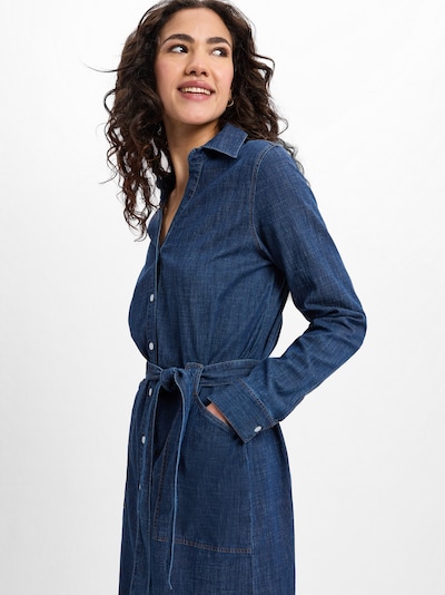 MOS MOSH Robe-chemise en bleu denim, Vue avec produit