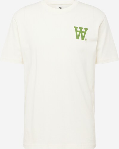 WOOD WOOD Тениска 'Ace AA' в ябълка / бяло, Преглед на продукта