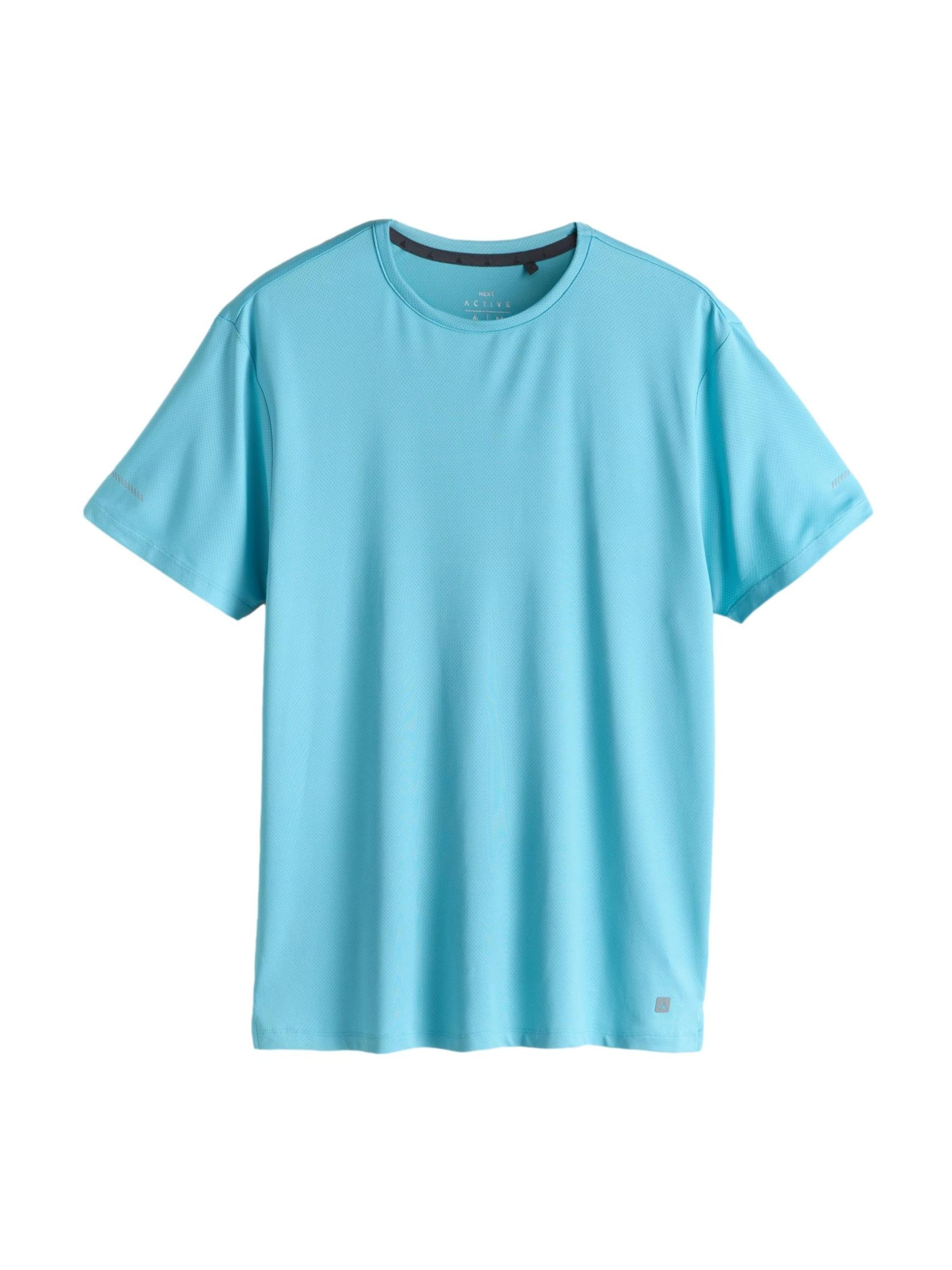 T-Shirt Next en bleu : devant