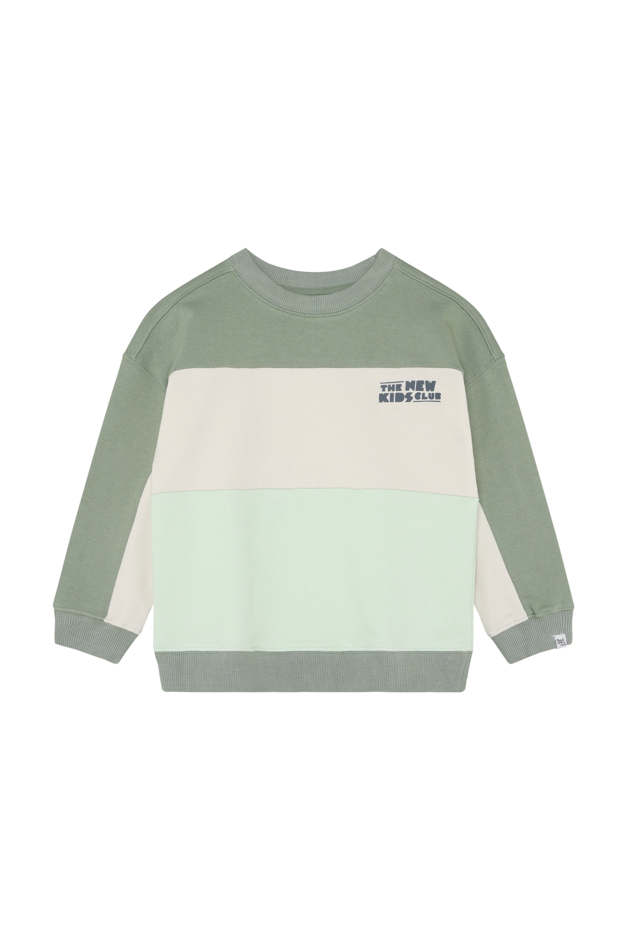 Noppies Sweatshirt in Groen: voorkant