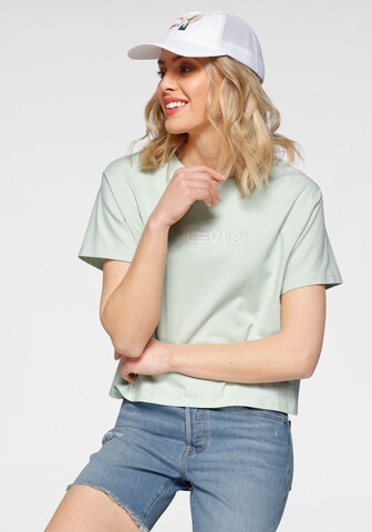 LEVI'S ® Shirts 'Graphic Varsity' i grøn