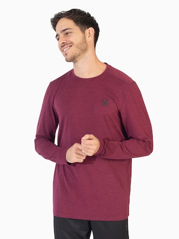 Spyder Functioneel shirt in Rood