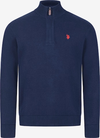 U.S. POLO ASSN. Pullover in Blau: Vorderseite
