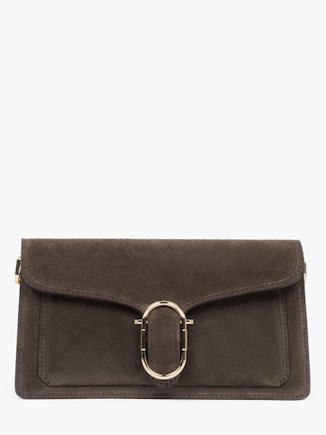 Estro Schultertasche '837'‌‌ in Braun: Vorderseite