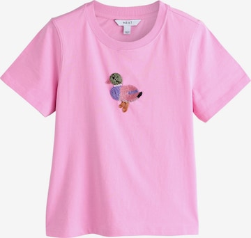 rožinė Next Marškinėliai: priekis