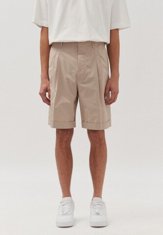 SEIDENSTICKER Regular Trousers 'Studio' in Beige