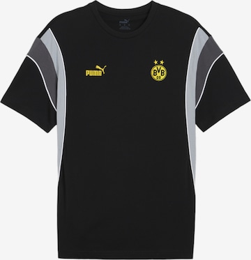 PUMA Performance shirt 'BVB FtblArchive' in Black: front