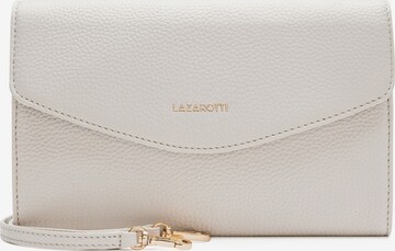 Lazarotti Clutch 'Bologna' in White: front