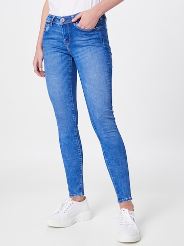 Pepe Jeans Jeans 'LOLA' in Blauw: voorkant