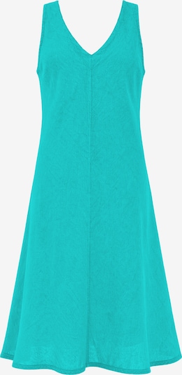 Haris Cotton Sommerkleid 'V Neck Linen Cami Dress' in 34 in türkis, Produktansicht