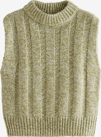Next Pletená vesta – zelená: přední strana