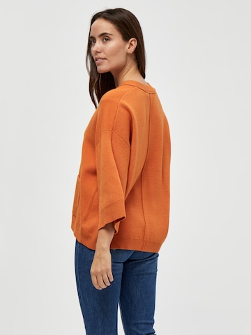Cardigan 'Rosalia' Peppercorn en orange