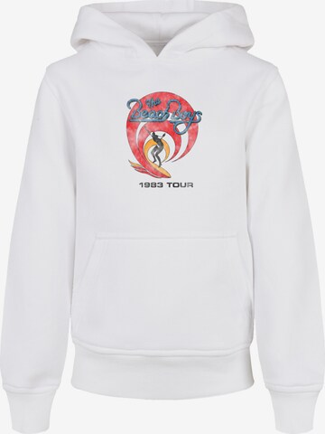 F4NT4STIC Sweatshirt 'The Beach Boys- Surfer '83 Vintage' in White: front