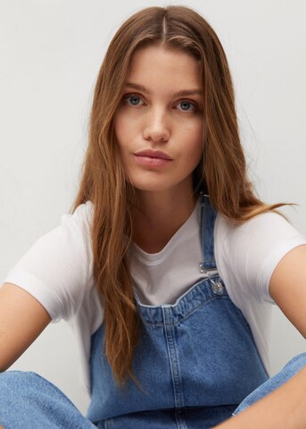 MANGO Regular Jean Overalls 'Ares' in Blue