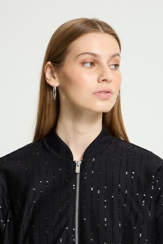 Veste mi-saison 'IHKATE' ICHI en noir