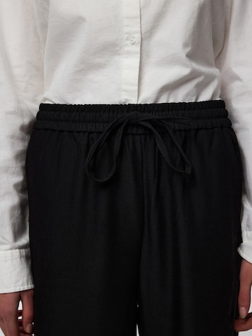 PIECES Wide Leg Hose 'PCBOSELLA' in Schwarz