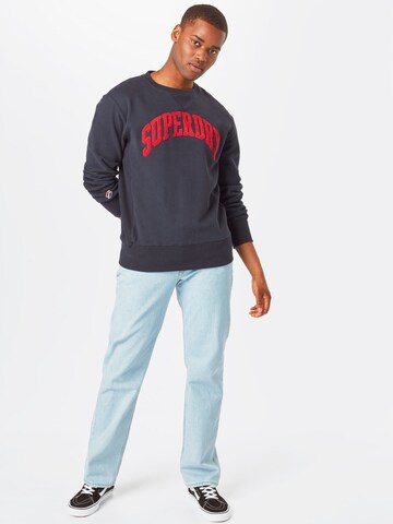 Superdry Sweatshirt in Blauw