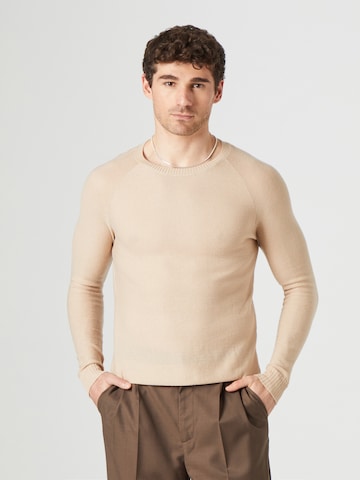 Guido Maria Kretschmer Men - Jersey 'Luca' en beige: frente