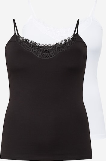 Vero Moda Curve Top 'INGE' u crna / bijela, Pregled proizvoda