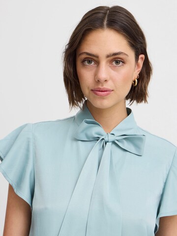 ICHI - Blusa 'Stinea' en azul