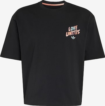 ADIDAS ORIGINALS Shirt 'Pride' in Zwart: voorkant