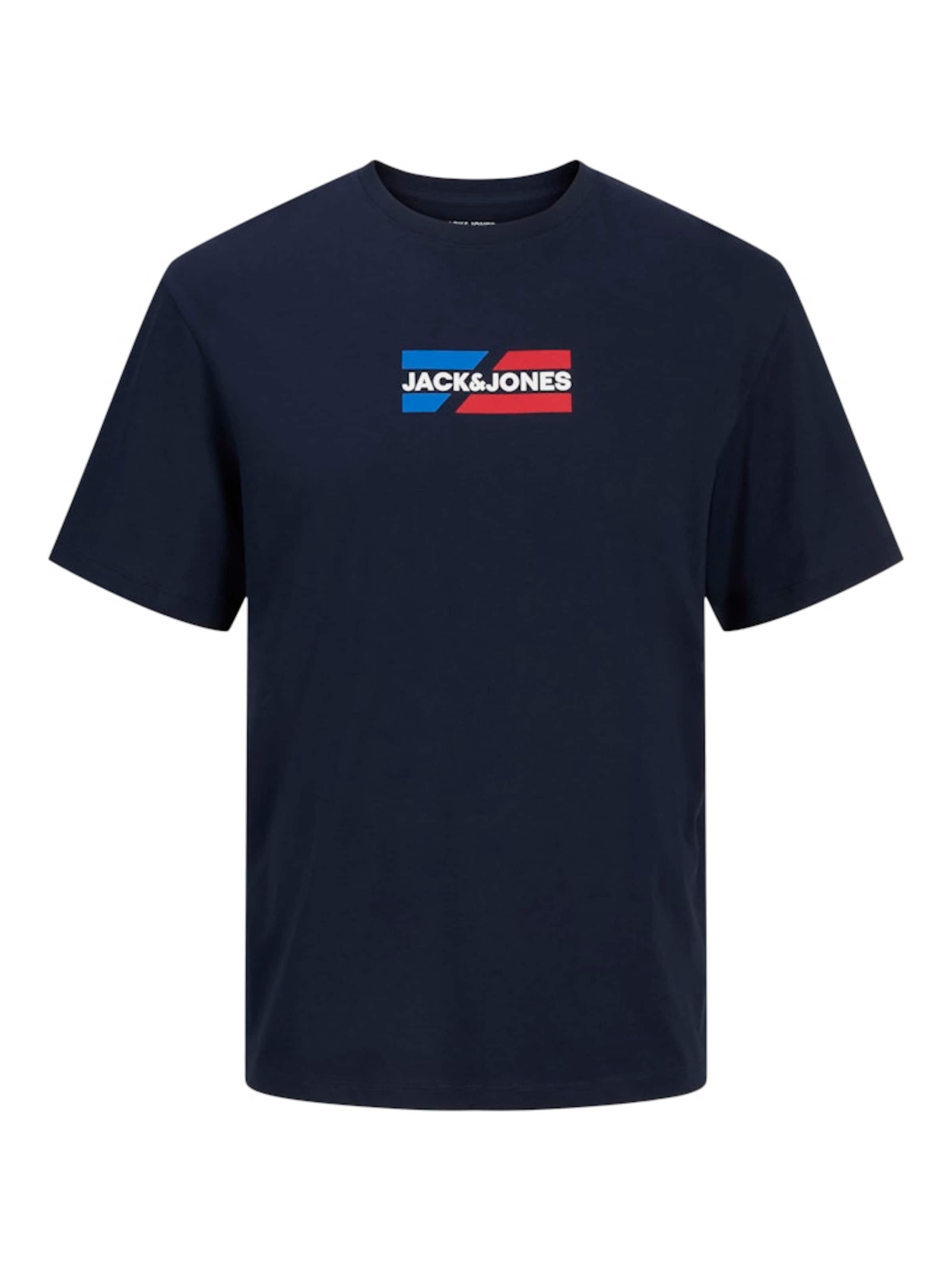 T-Shirt 'JJECORP' JACK & JONES en bleu