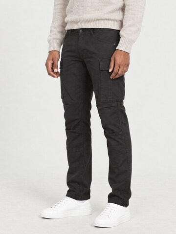 yazubi Regular Cargo Pants 'Jayden' in Black