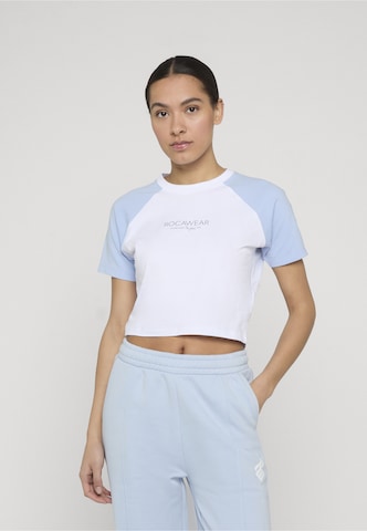 ROCAWEAR Shirt 'Fine' in Wit: voorkant