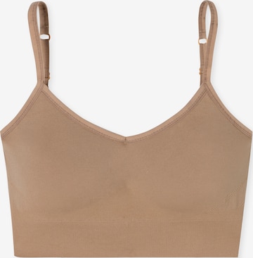 SCHIESSER Bustier Bustier ' Casual Seamless ' in Beige: Vorderseite