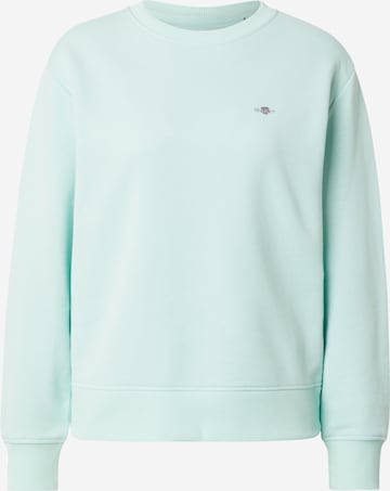 Sweat-shirt GANT en vert : devant
