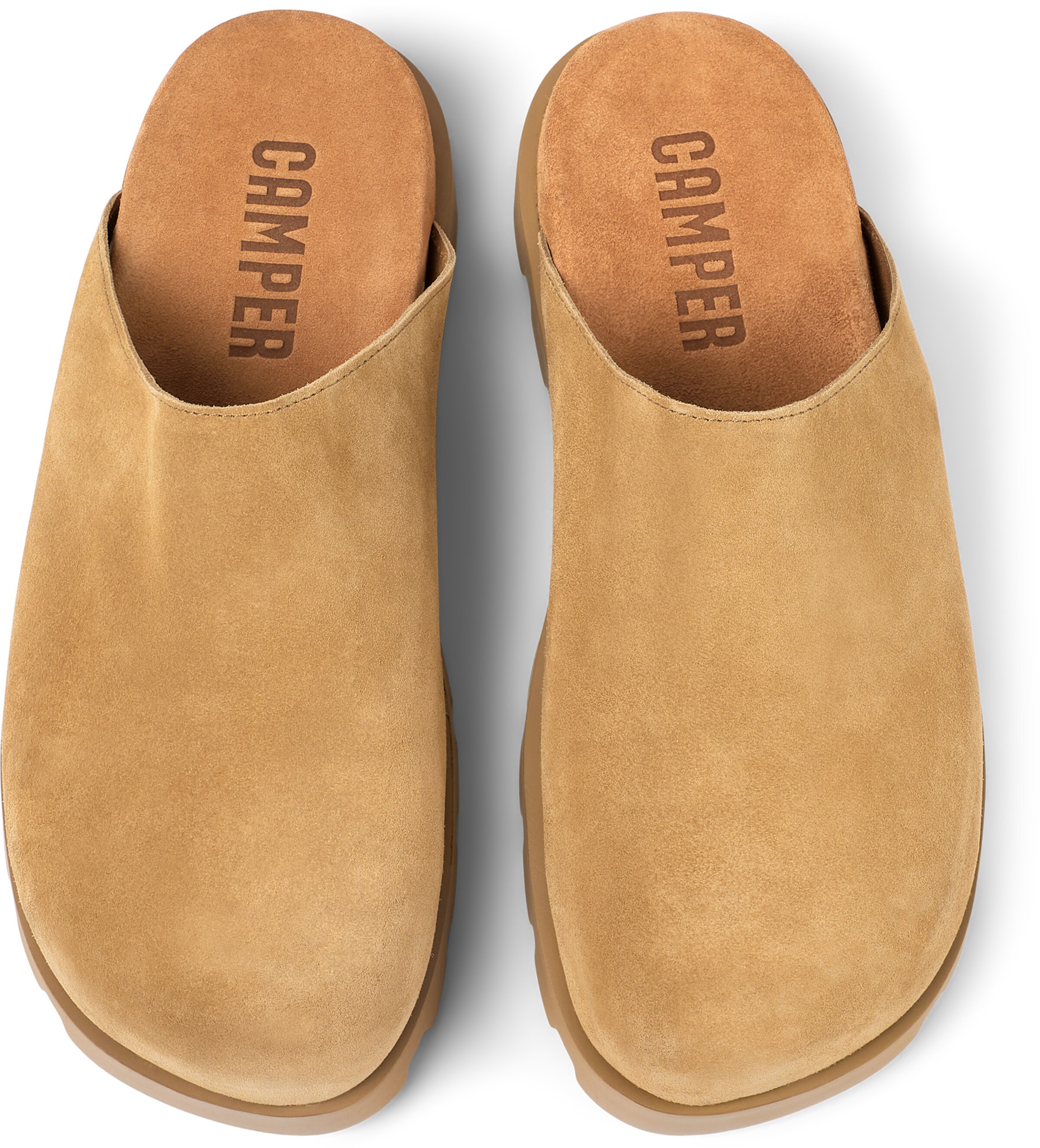 CAMPER Clogs 'Brutus' in Brown