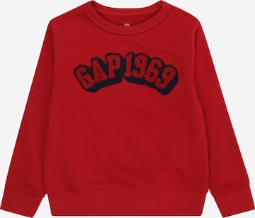 GAP Sweatshirt '1969' in Rood: voorkant