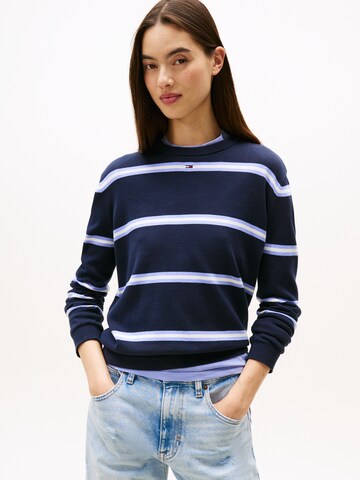 Pulover 'ESSENTIAL' de la Tommy Jeans pe albastru: față