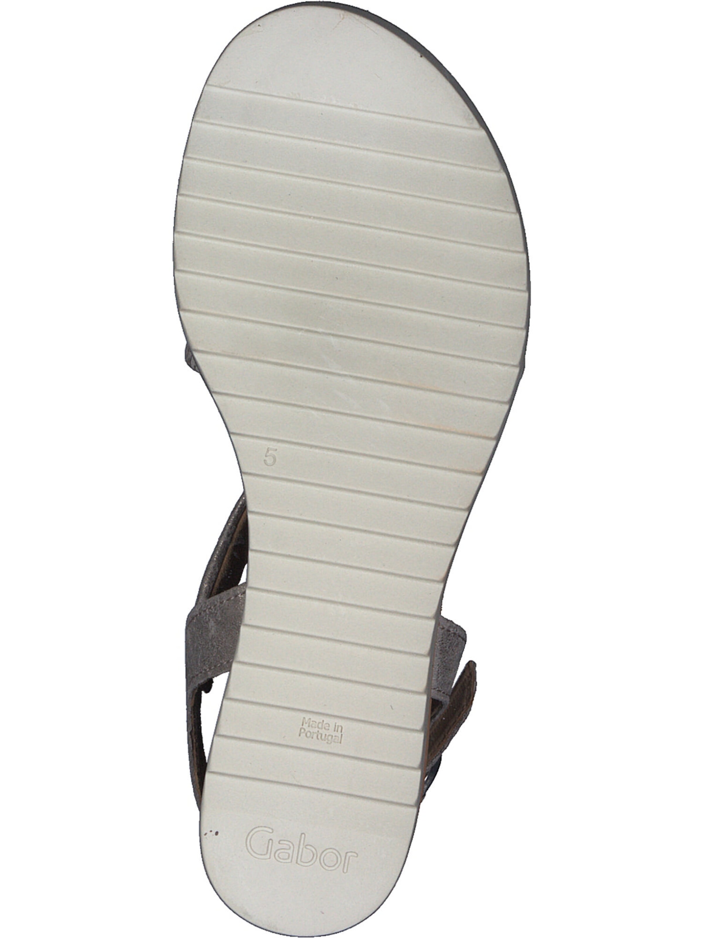 GABOR Sandale in Grau